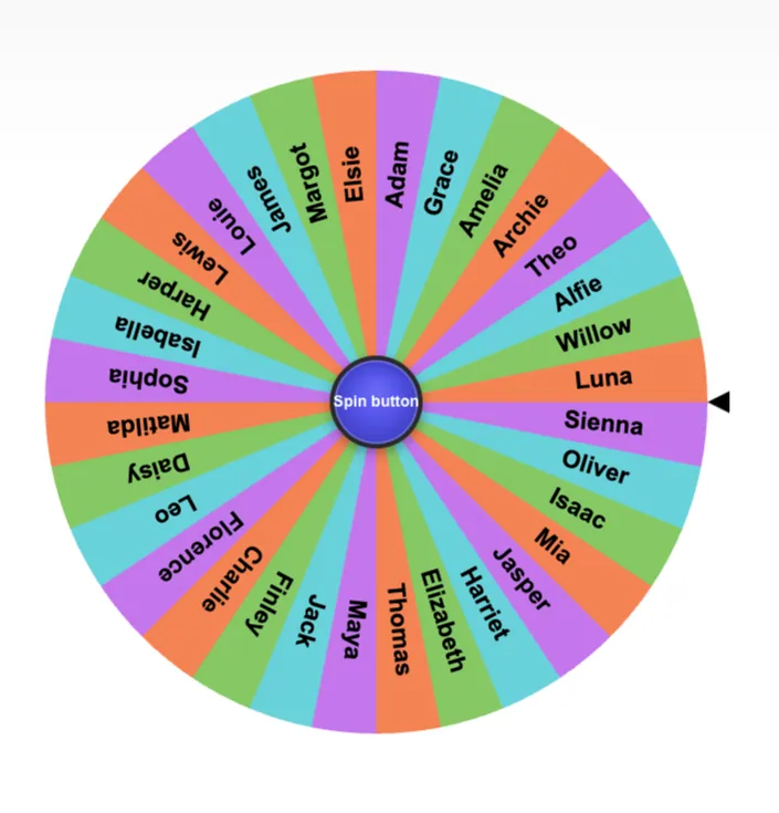 wheel of names