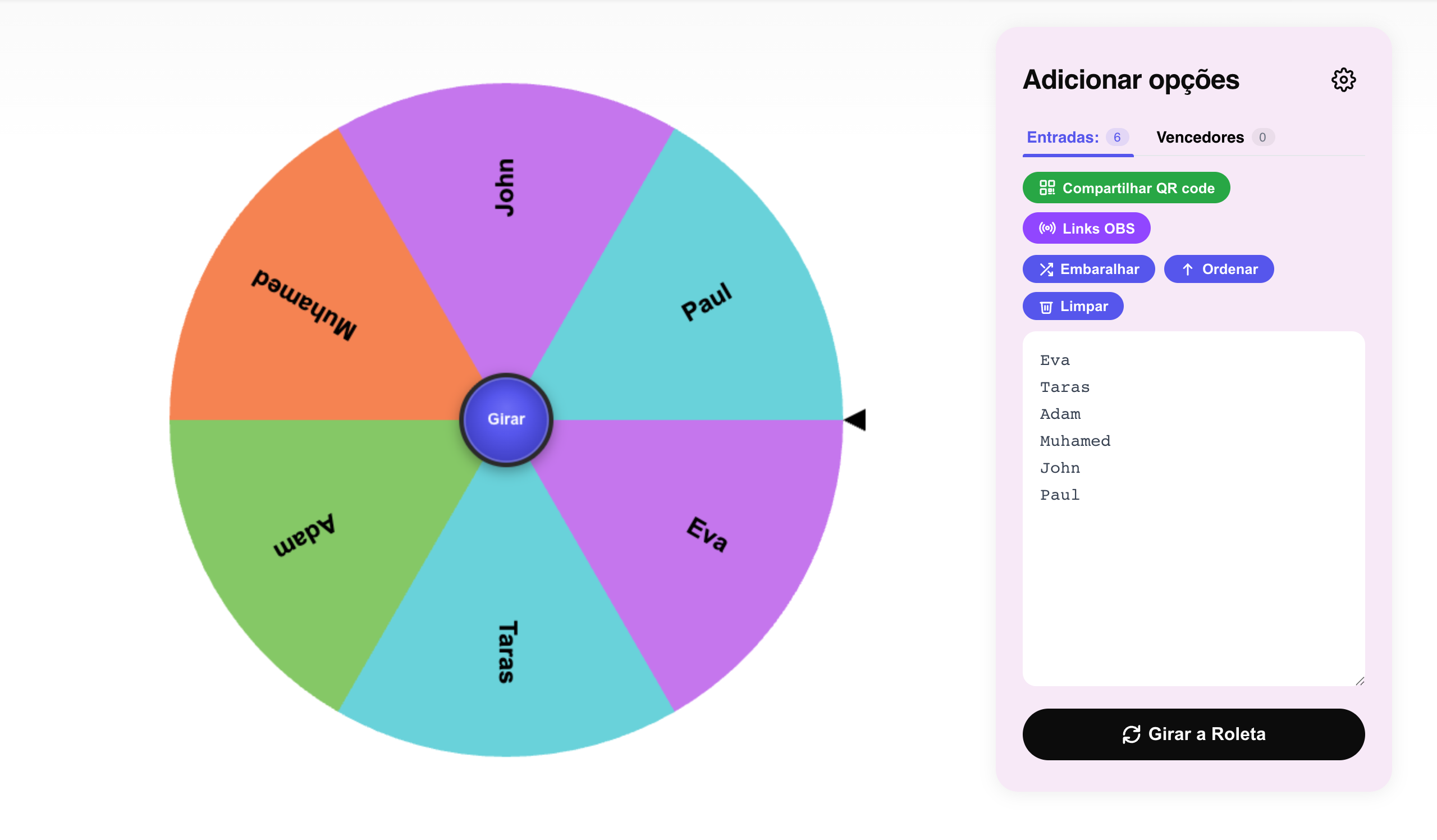 spin and wheel