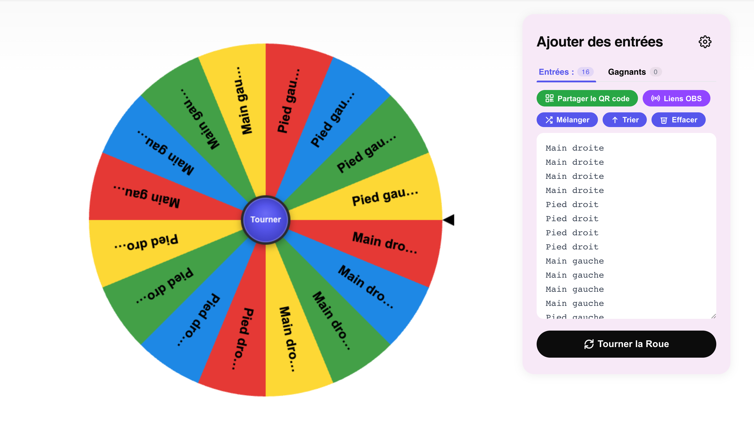 roue twister